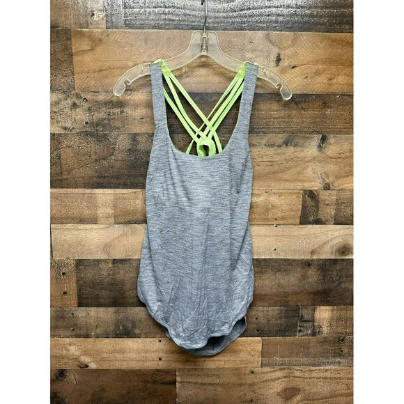 Lululemon Women's‎ Strappy Back Tank Top Size 8 - Picture 1 of 4